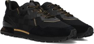Cruyff Superbia Black Gold Zwart Suede Lage sneakers Heren