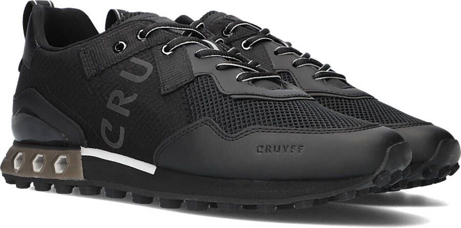 Cruyff Zwarte Runner met Zilveren Accenten Black Heren