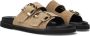 CTWLK Valtea Slippers Dames Beige - Thumbnail 1