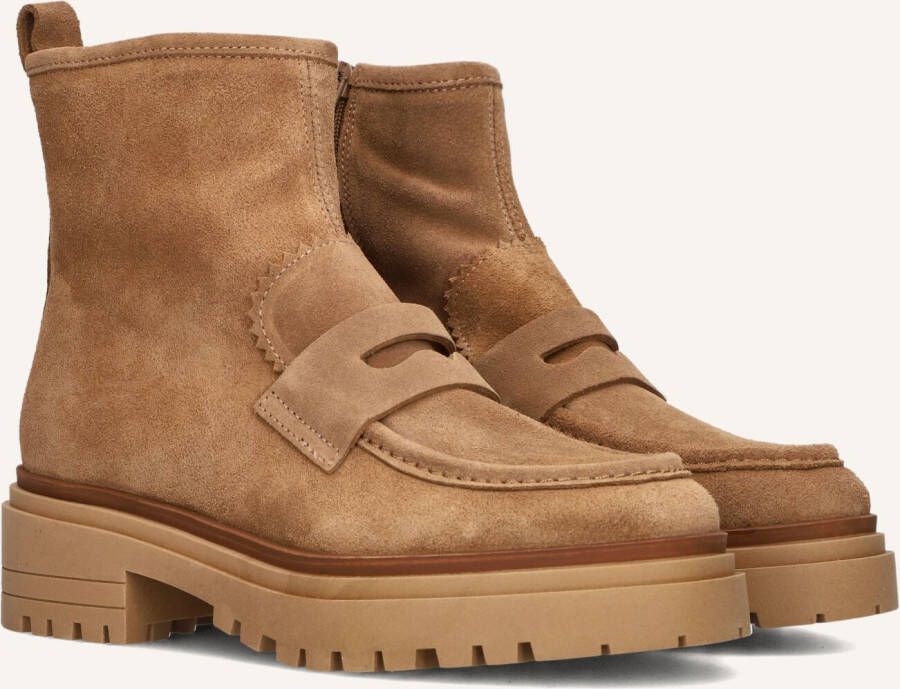 Ctwlk. Bruine Sirtaki Laarzen voor Vrouwen