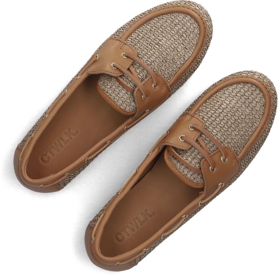 CTWLK Giulia Mocassins Dames Instappers Camel - Foto 2