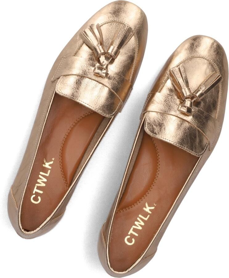 CTWLK Rachy Loafers Dames Instappers Goudkleurig - Foto 2
