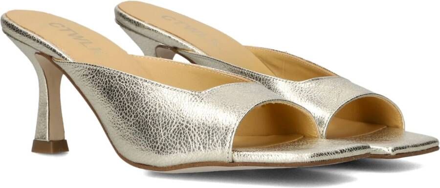 Ctwlk. Gouden Amaury Hakken voor Elegante Outfits Yellow Dames