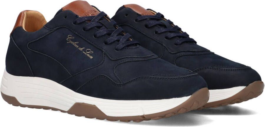 Cycleur de Luxe Blauwe Lage Sneakers Anchor