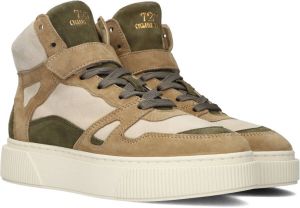 Cycleur de Luxe Bruine Hoge Sneaker Mur