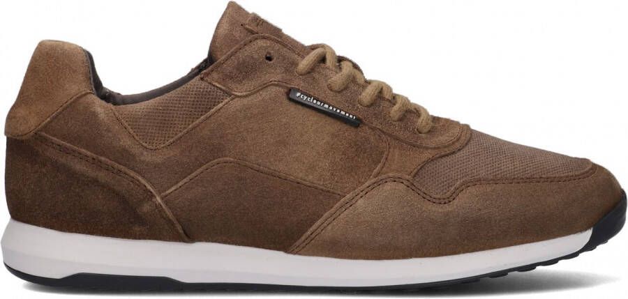 Cycleur de Luxe Bruine Lage Sneakers Rouleur