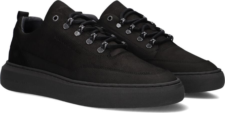 Cycleur de Luxe Zwarte Suède Stijlvolle Heren Sneakers