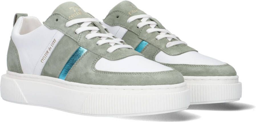 Cycleur de Luxe Groene Lage Sneakers Panache