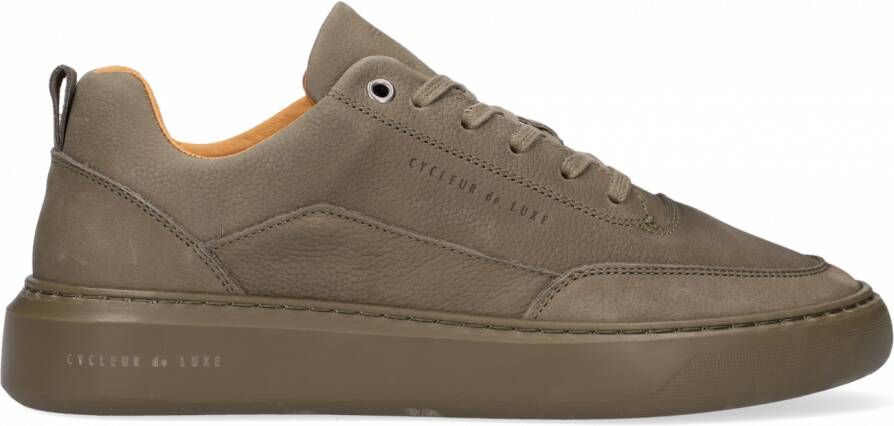 Cycleur de Luxe Groene Lage Sneakers Roubaix - Schoenen.nl