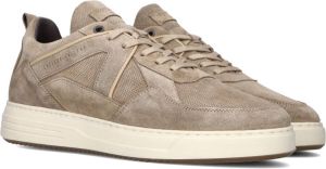 Cycleur de Luxe Taupe Lage Sneakers Piste