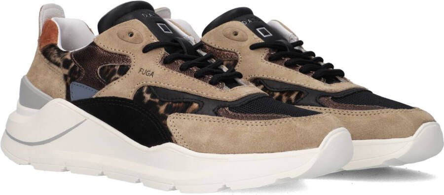 D.a.t.e Beige Lage Sneakers Fuga Dames