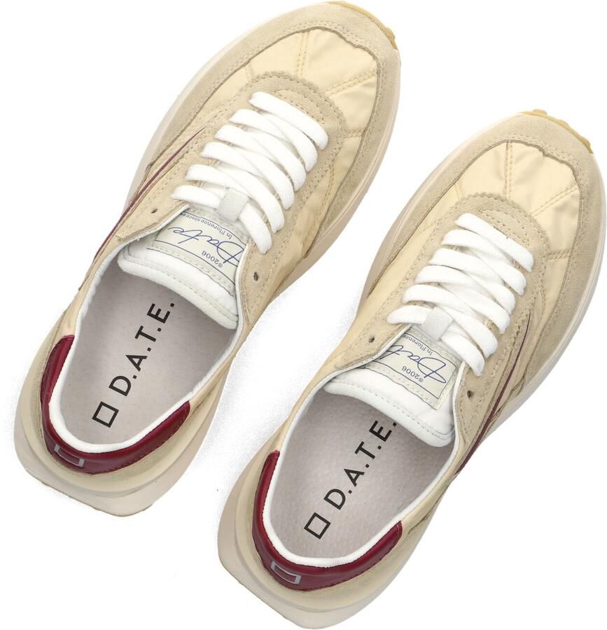 D.A.T.E Lage Sneakers Dames Athleta Textiel Beige - Foto 4