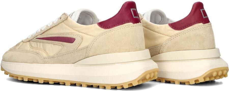 D.A.T.E Lage Sneakers Dames Athleta Textiel Beige - Foto 3