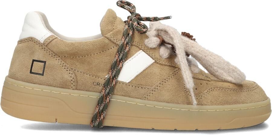 D.A.T.E Lage Sneakers Dames Court 2.0 Suède Beige - Foto 3