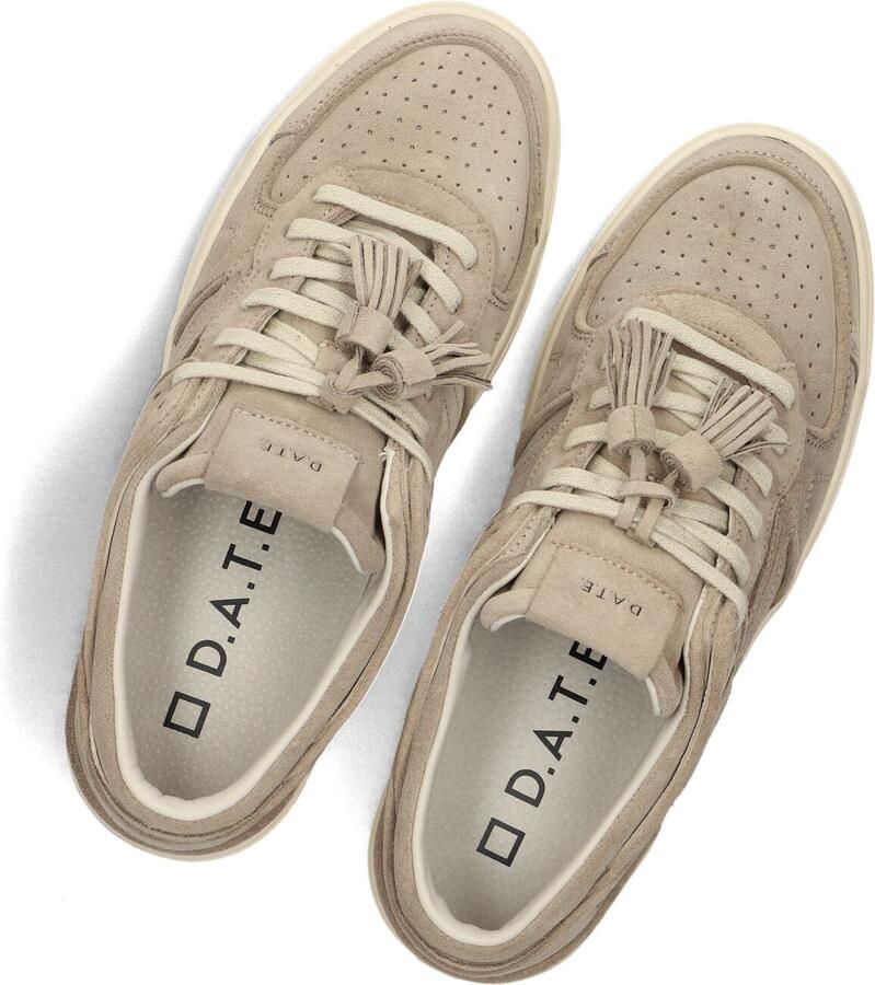 D.A.T.E Lage Sneakers Heren Torneo Suède Beige - Foto 4