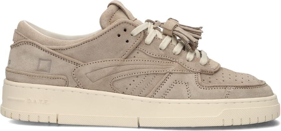 D.A.T.E Lage Sneakers Heren Torneo Suède Beige