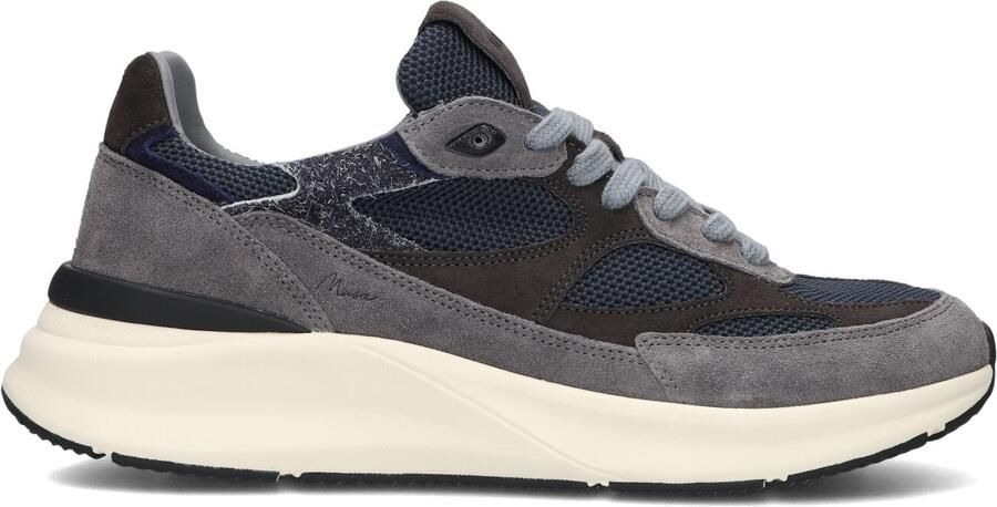 D.A.T.E Lage Sneakers Heren Musa Blauw