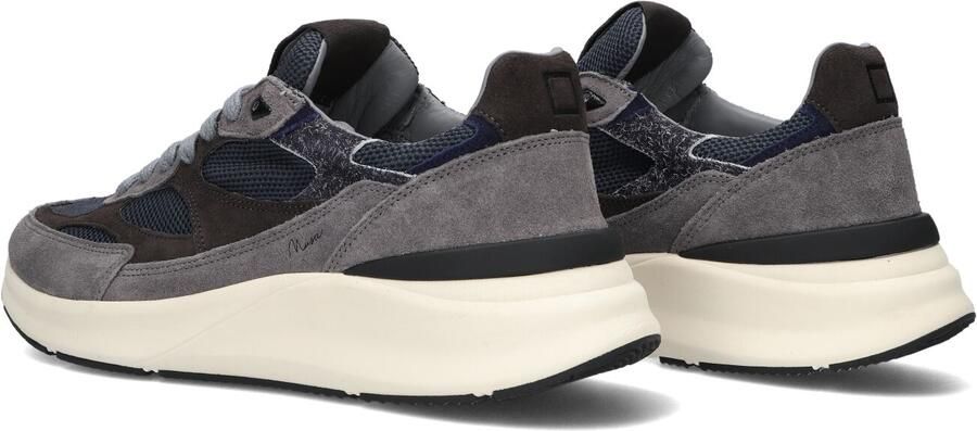 D.A.T.E Lage Sneakers Heren Musa Blauw - Foto 5