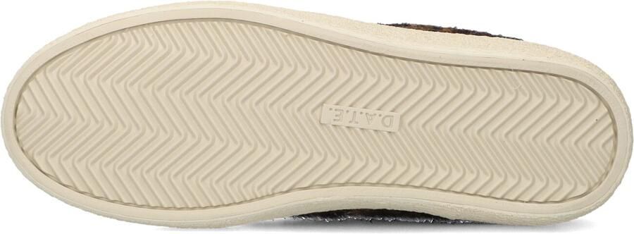 D.A.T.E Lage Sneakers Dames Hill Low Ponyhair Bruin - Foto 4