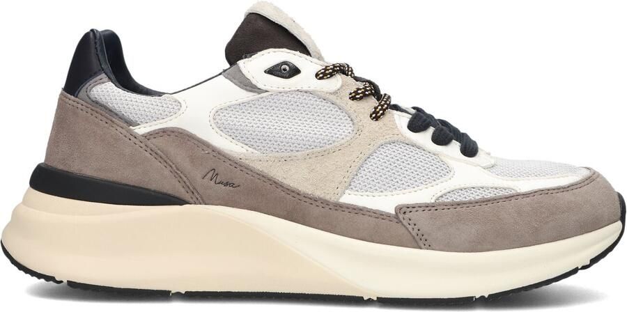 D.A.T.E Lage Sneakers Heren Musa Textiel Taupe