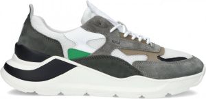D.a.t.e Groene Lage Sneakers Fuga Heren