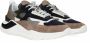 D.a.t.e Blauwe Lage Sneakers Fuga Heren - Thumbnail 1