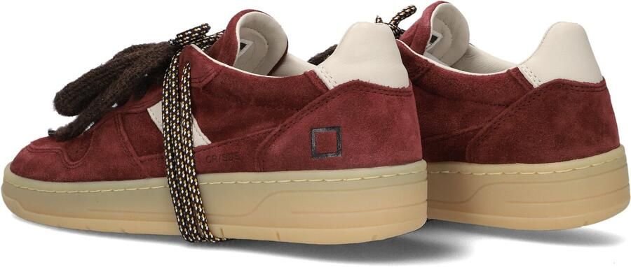 D.A.T.E Lage Sneakers Dames Court 2.0 Suède Rood - Foto 4