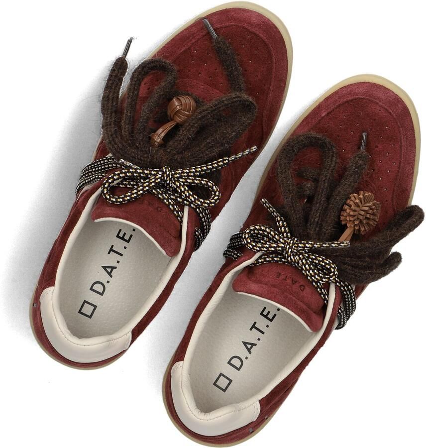 D.A.T.E Lage Sneakers Dames Court 2.0 Suède Rood - Foto 2