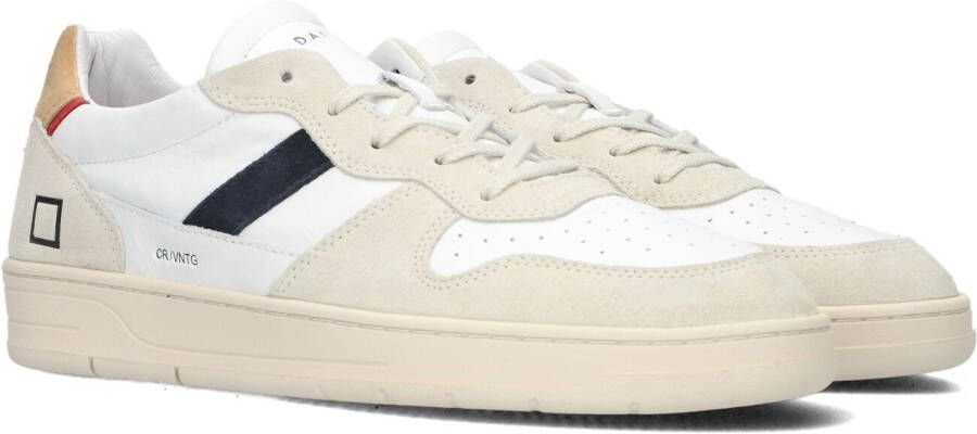 D.a.t.e Witte Lage Sneakers Court 2.0 Heren