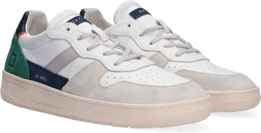 D.a.t.e Witte Lage Sneakers Court 2.0 Heren