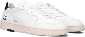 D.A.T.E. D.a.t.e Court Mono Lage sneakers Leren Sneaker Heren Wit