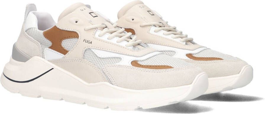 D.a.t.e Witte Lage Sneakers Fuga Heren