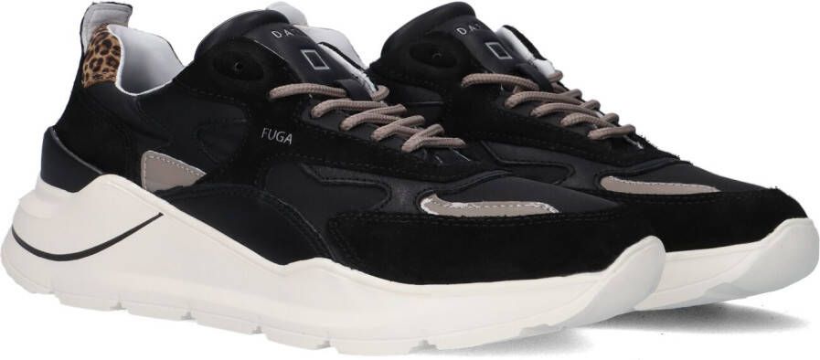 D.a.t.e Zwarte Lage Sneakers Fuga Dames