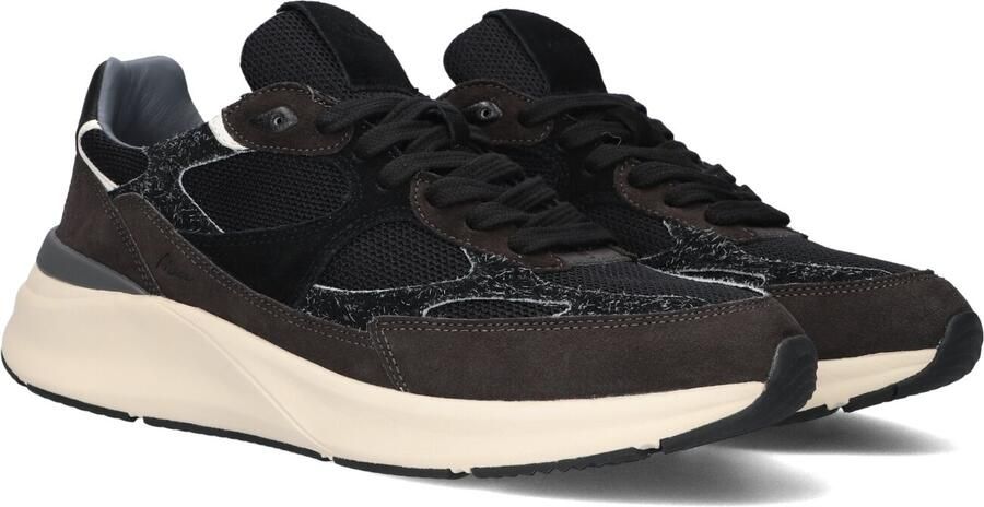 D.A.T.E Lage Sneakers Heren Musa Suède Zwart - Foto 2