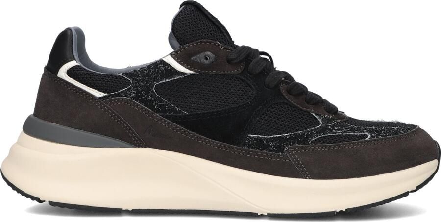 D.A.T.E Lage Sneakers Heren Musa Suède Zwart