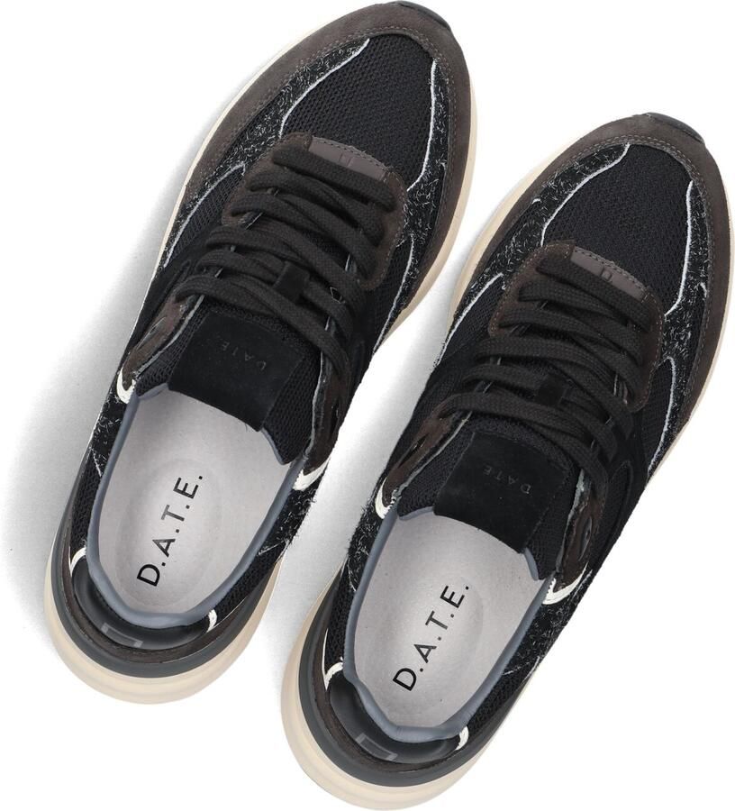 D.A.T.E Lage Sneakers Heren Musa Suède Zwart - Foto 4