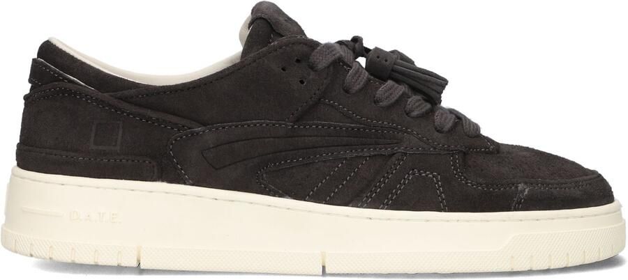 D.A.T.E Lage Sneakers Heren Torneo Suède Zwart