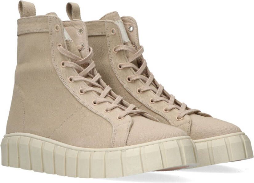 Deabused Dames Hoge sneakers Dea-2066 Beige - Schoenen.nl