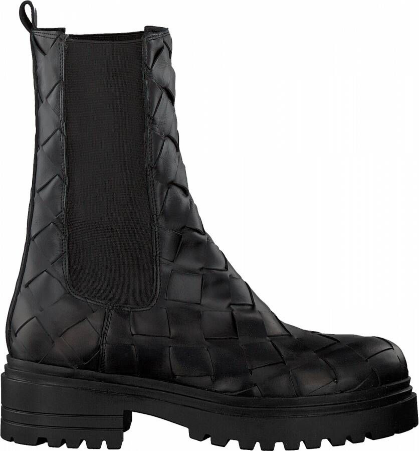 Deabused Dea 2016 Chelsea boots Enkellaarsjes Dames Zwart - Schoenen.nl