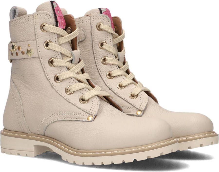 Develab 44316 Veterboots Laarzen Met Veters Meisjes Beige