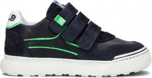 Develab 45625 Lage sneakers Leren Sneaker Jongens Blauw