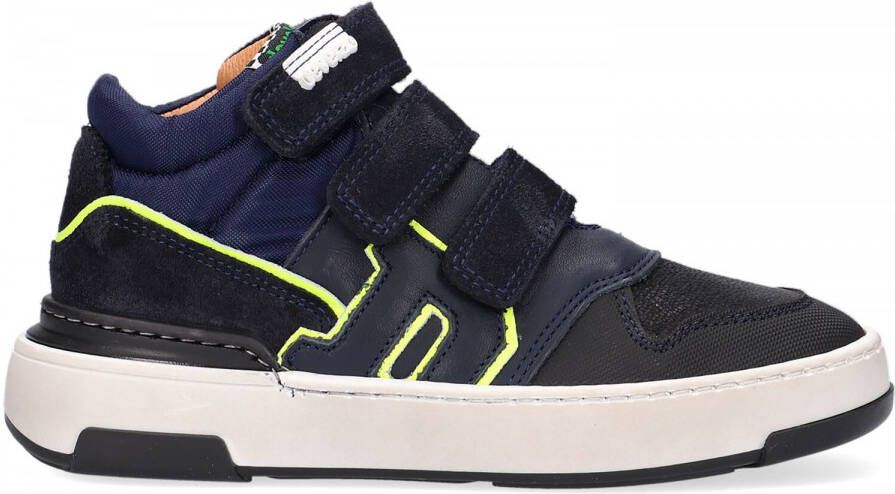 Develab Blauwe Hoge Sneaker 41951