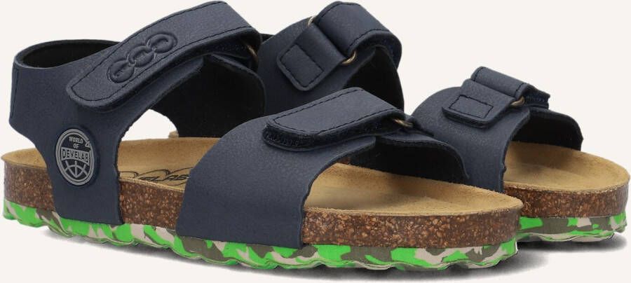 Develab 48317 638 Navy Grained Sandalen