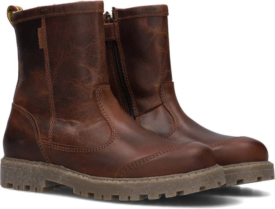 Develab 45877 Enkelboots Enkellaarsjes Jongens Kids Cognac