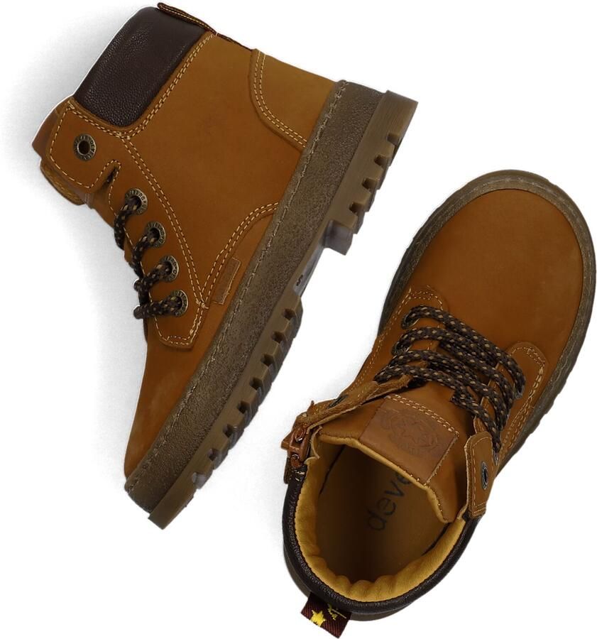 Develab 45841 Veterschoenen Jongens Kids Cognac