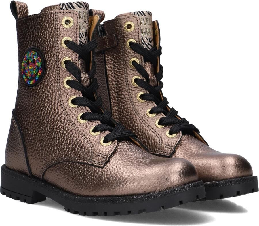 Develab 47188 Boots Meisjes Brons