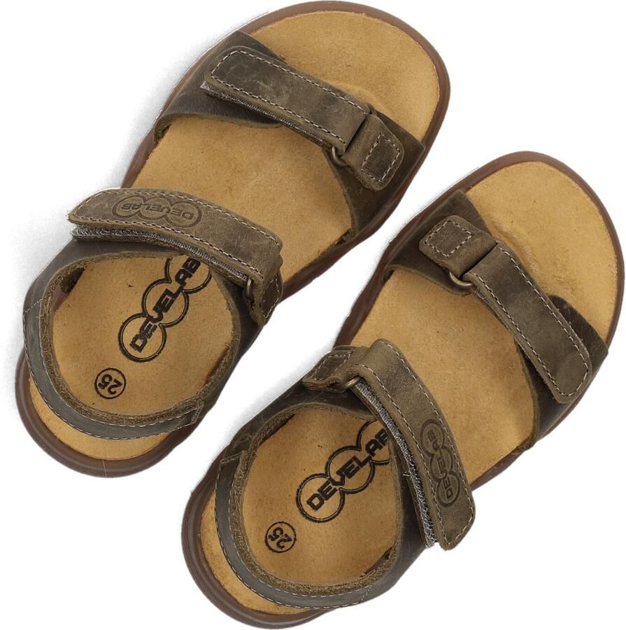 Develab 48399 Sandalen Unisex Bruin