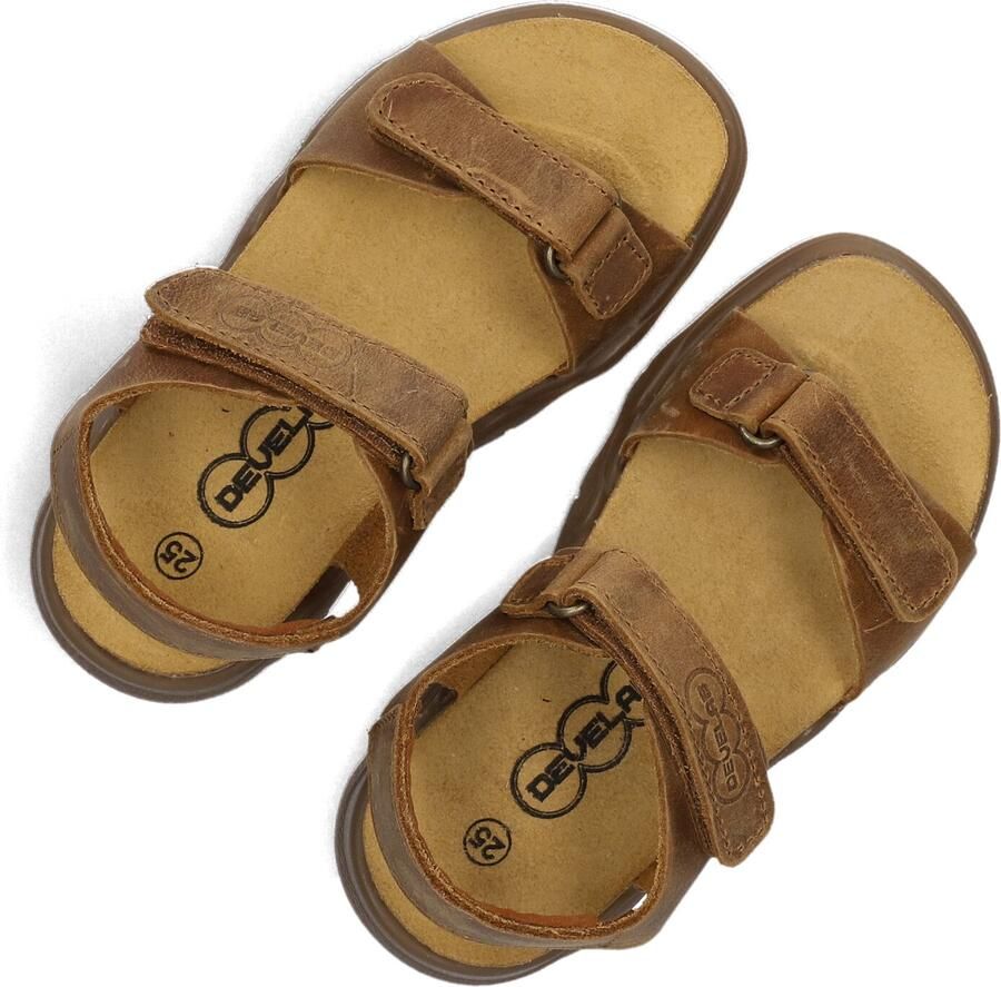 Develab 48399 Sandalen Unisex Cognac