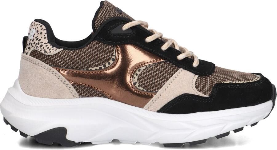 Develab suèdelook sneakers bruin Sneaker van