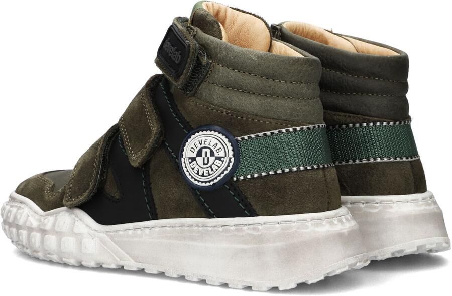 Develab 45689 Hoge sneakers Leren Sneaker Jongens Kids Groen - Foto 5